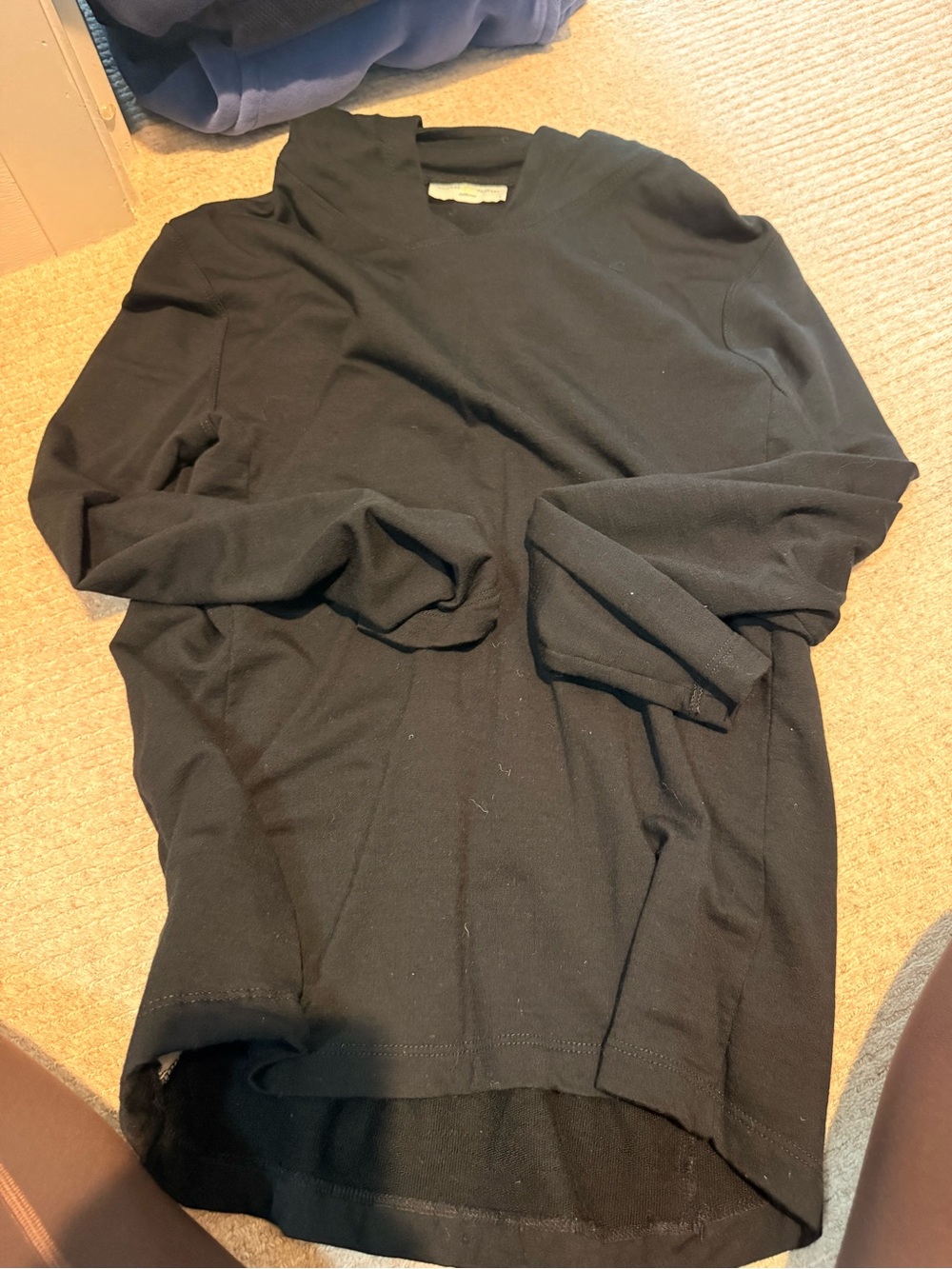 Olivers Black Long-Sleeve Crewneck Shirt